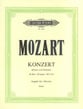 Concerto, No. 16 in D Major, K. 451 piano sheet music cover